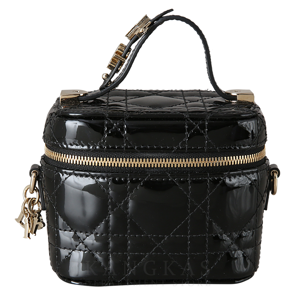CHRISTIAN DIOR(USED)크리스찬디올 페이던트 베니티 탑핸들 마이크로